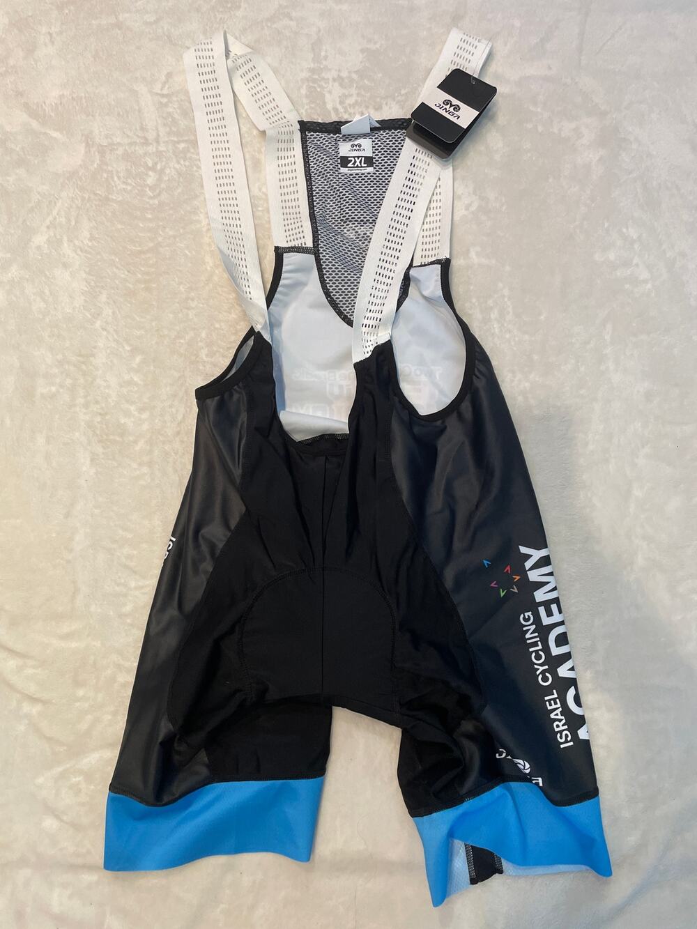 NWT JINGA Official 2020 ICA Continental Team Official Pro Cycling Bib Shorts 2XL